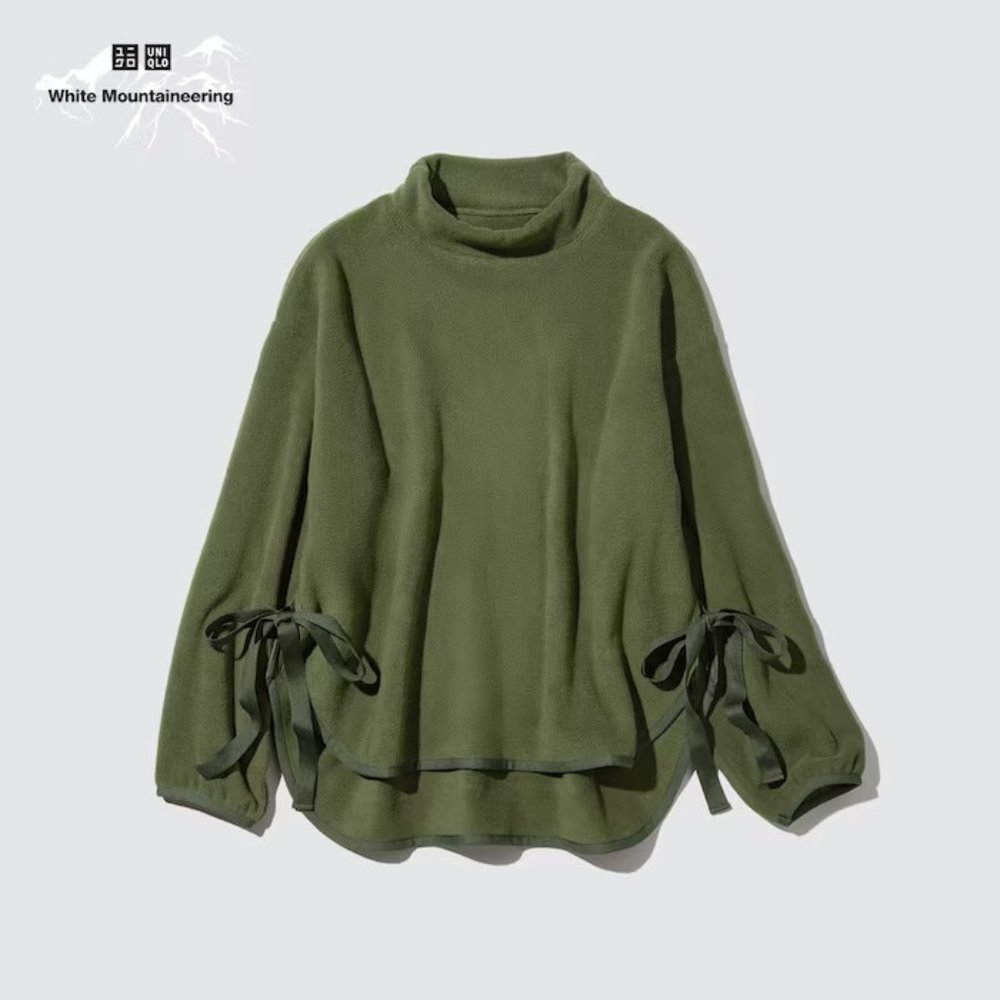 Like New Uniqlo x White Mountaineering Mock Neck Fleece
